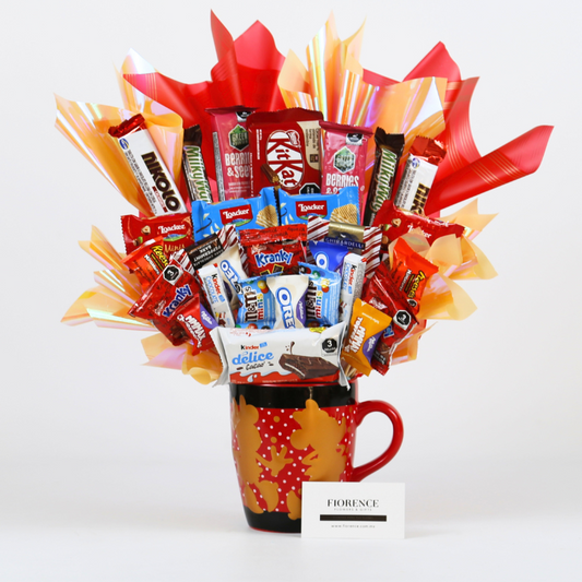 Extra Large Minnie Mouse Christmas Mug - Candy Bouquet