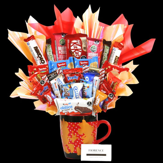 Extra Large Minnie Mouse Christmas Mug - Candy Bouquet