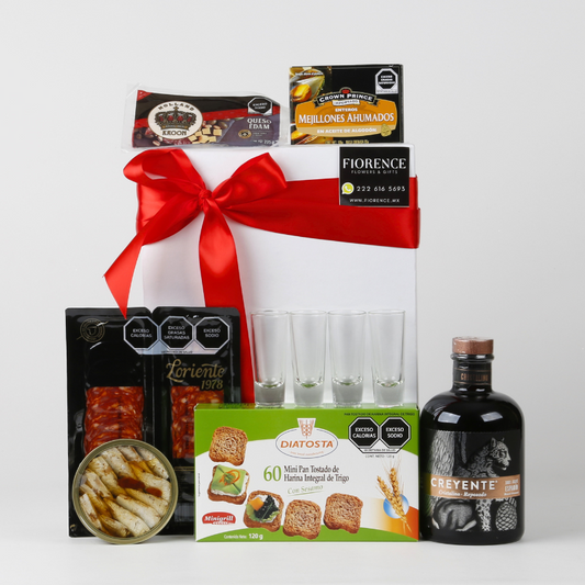 Regalo con Mezcal Creyente y Productos Gourmet