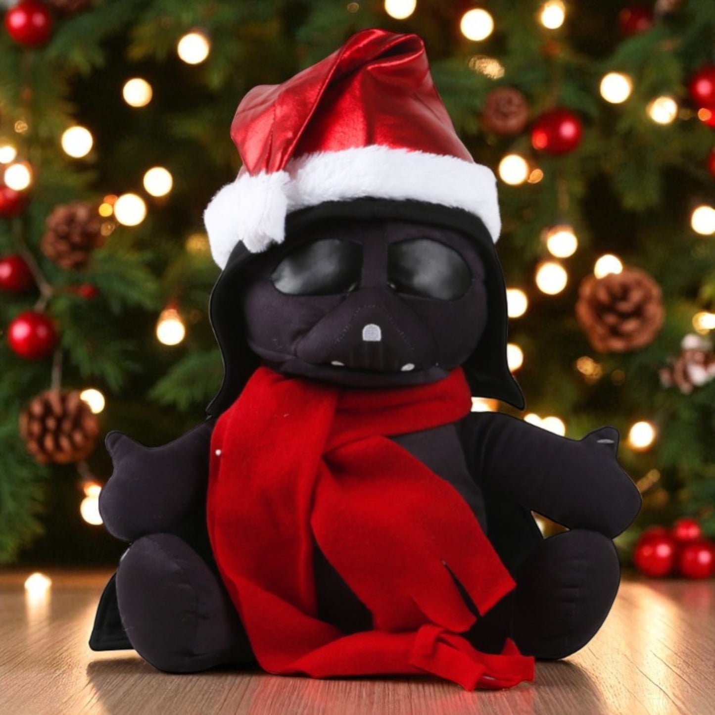 Star Wars Christmas Stuffed Animals with Cookies and Chocolates