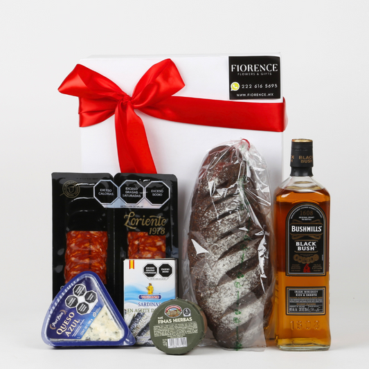 Regalo Gourmet con Whiskey Bushmills Black Bush