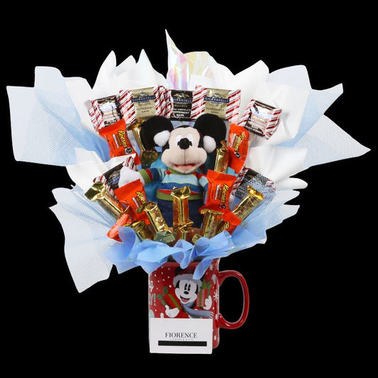 Exclusive Giant Minnie and Mickey Mouse Christmas Mug