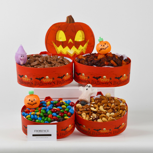 Torre de Regalo "Botanas para Halloween"