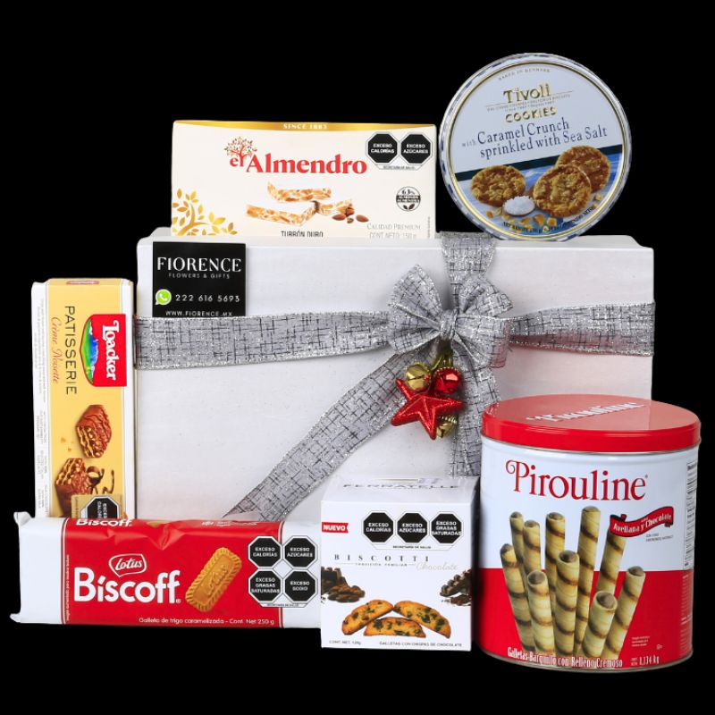 Delicious Christmas Gift with Premium Imported Cookies