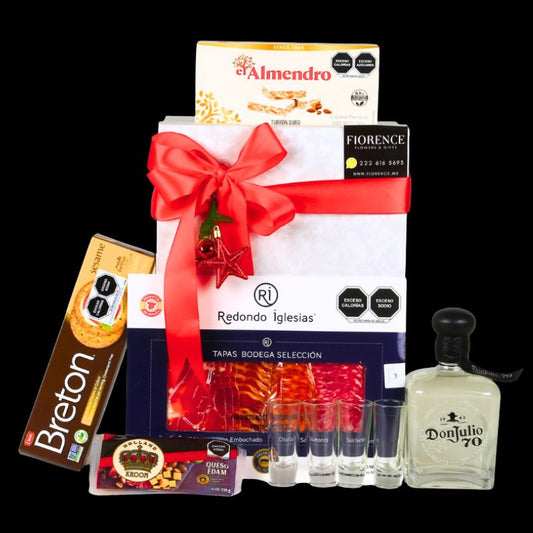 Christmas Gift with Don Julio 70 Tequila and Charcuterie