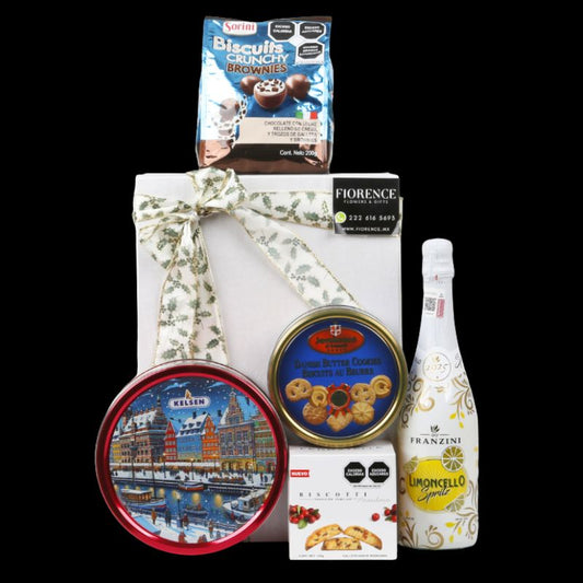Sweet Christmas Gift Box with Limoncello Spritz