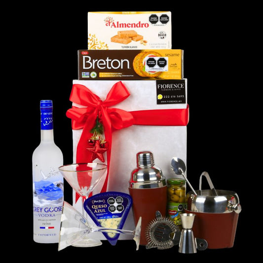 Amazing Christmas Gift with Vodka, Cocktail Set and More