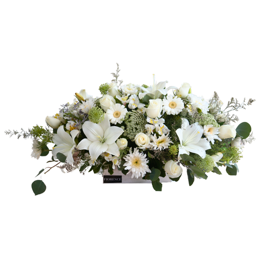 Cubre Caja Tradicional - Arreglo de Condolencias