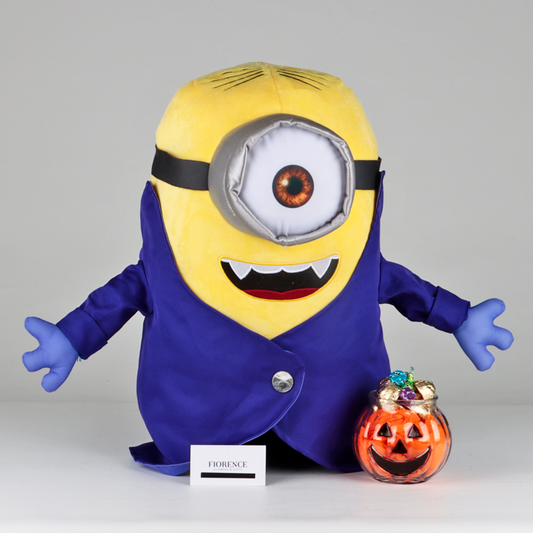 Peluche de Minion con Disfraz de Drácula
