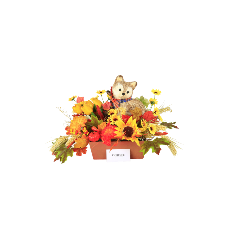 Decoración y Centros de Mesa de Otoño