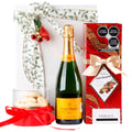 Regalo Gourmet con Champagne, Chocolates y Polvorones