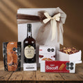 Premium Gift: Port with Chocolates and Gourmet Cookies