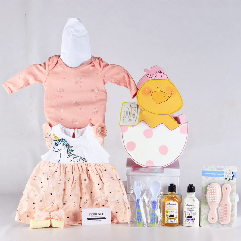 Kit Consiente a tu Bebé "Canasta Deluxe Rosa"