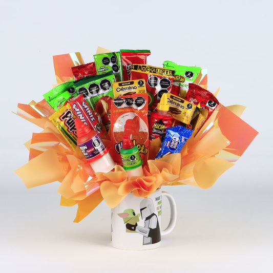 Candy Bouquet "Que la Fuerza te Acompañe" Star Wars