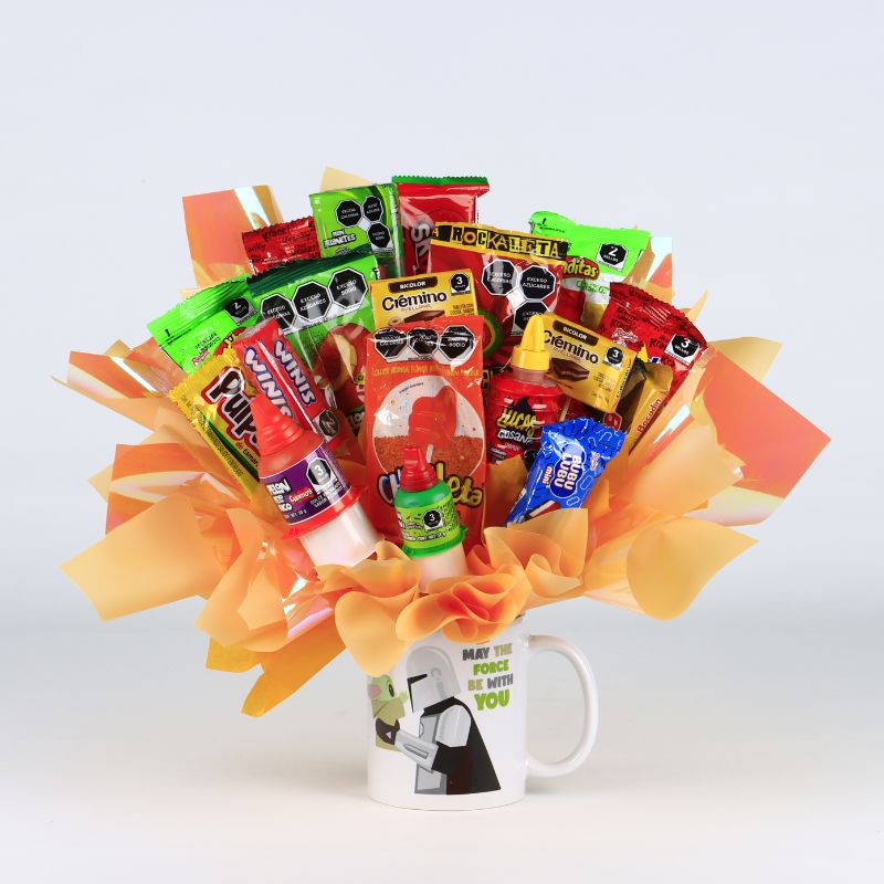 Candy Bouquet "Que la Fuerza te Acompañe" Star Wars