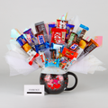 Large Disney Mug with Chocolates Candy Bouquet