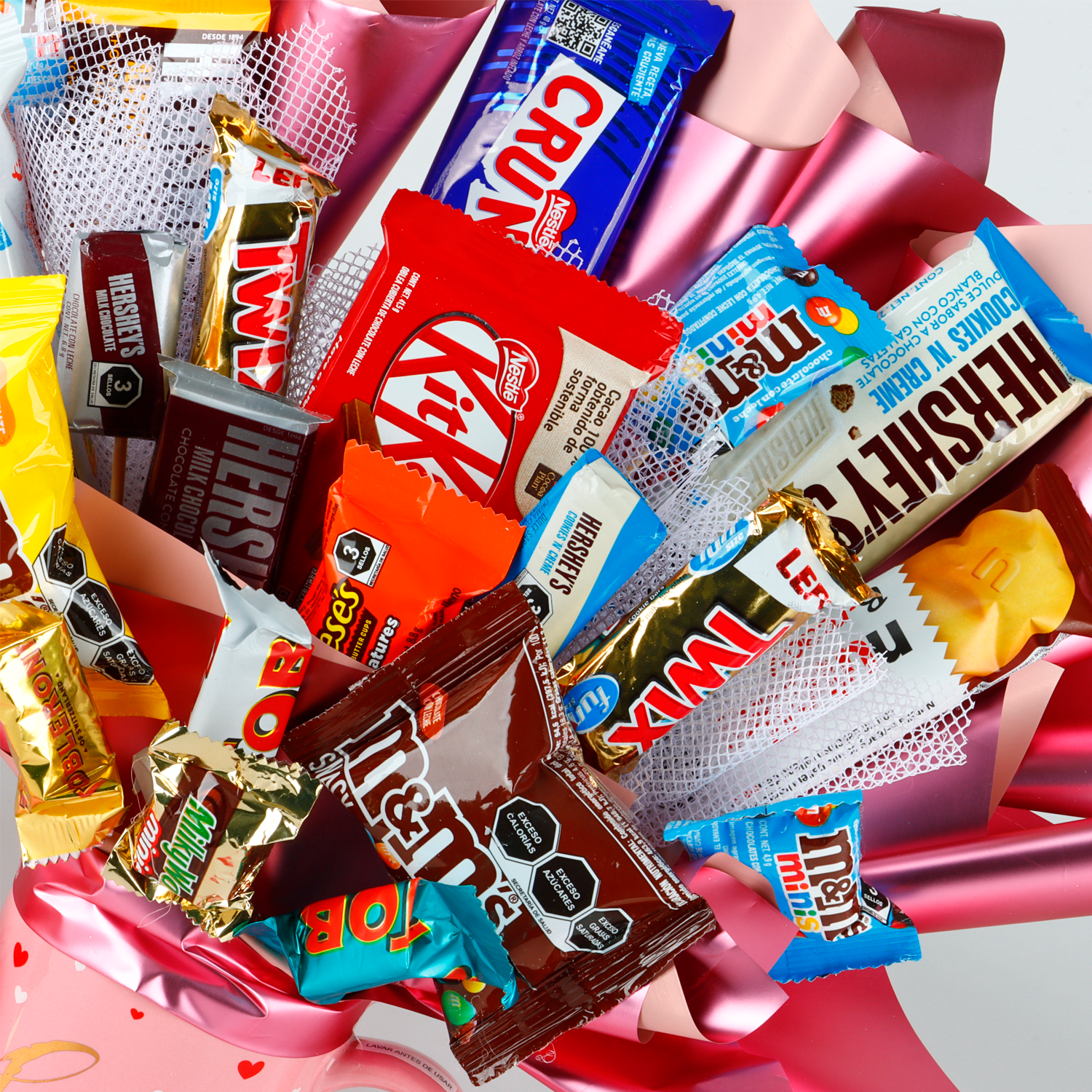 Candy Bouquet of Chocolates in Minnie Mouse Mug with Lid