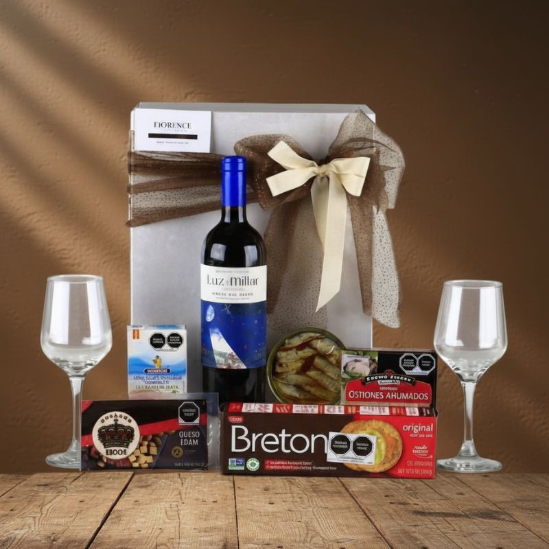 Gourmet Gift with Ribera del Duero Red Wine