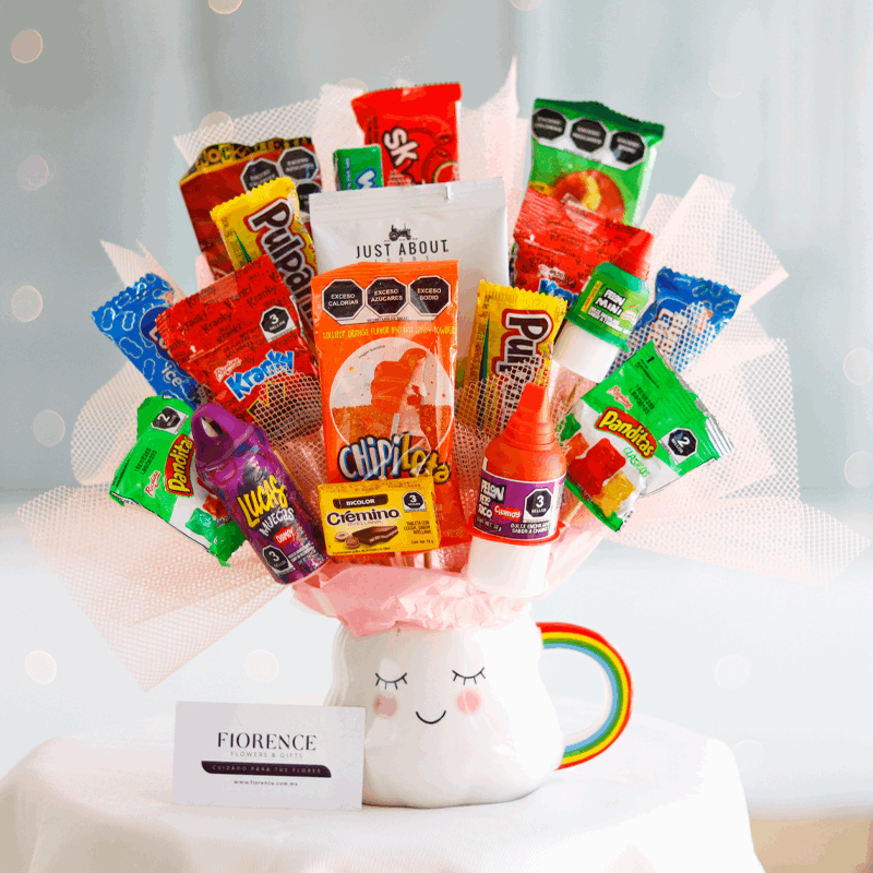 Candy Bouquet Regalo con Dulces "Especial Nube de Dulzura"