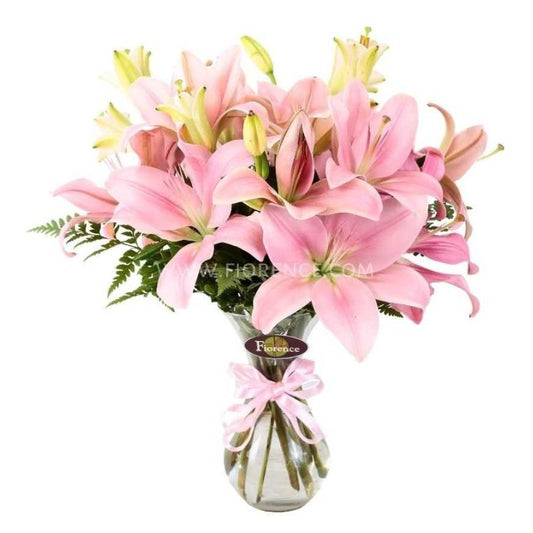 Asiatic lilies Arrangement "Harmony"