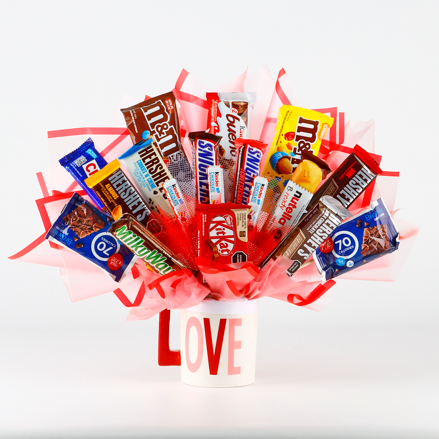 Love, Chill and Choco Candy Bouquet