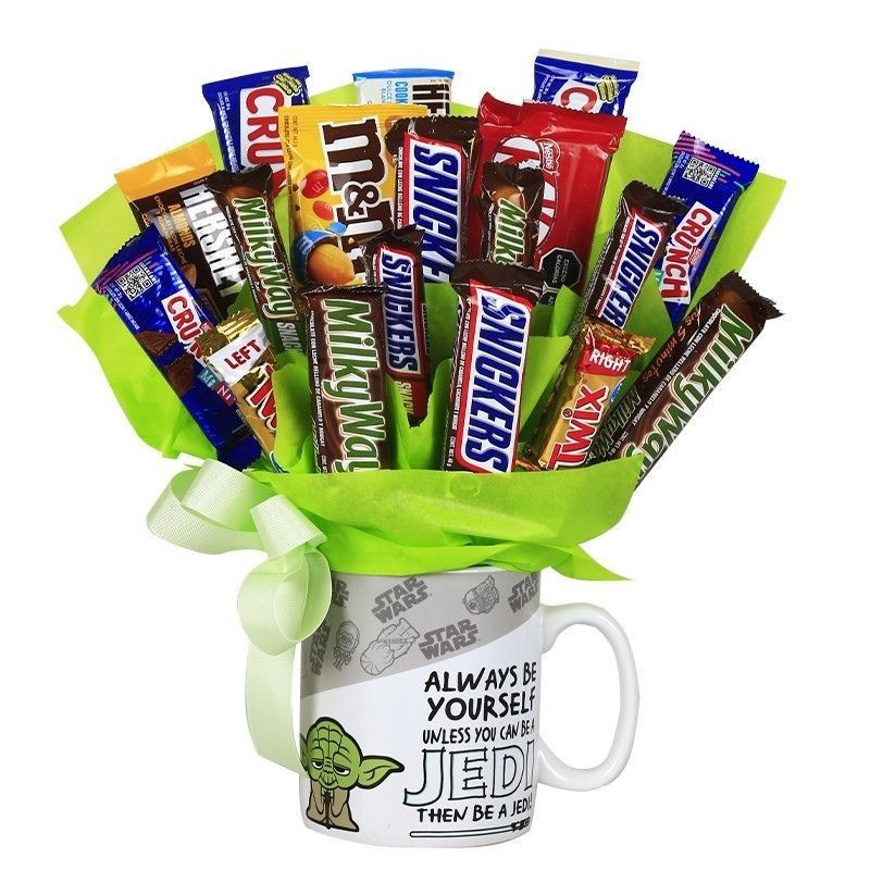 Candy Bouquet en Taza Gigante de Star Wars