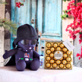 Darth Vader plushie with chocolates