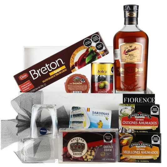 Special Matusalem Rum, Cheese, Crackers and More