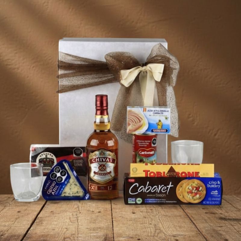 Chivas Regal 12 Gift Box | Cheese & Gourmet Snacks 