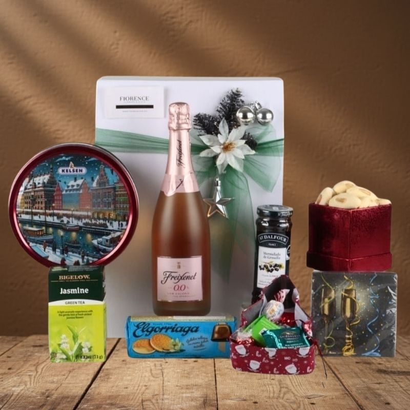 Regalo Navideño Premium Sin Alcohol: Freixenet Rosé, Chocolates La Mère Poulard y Más