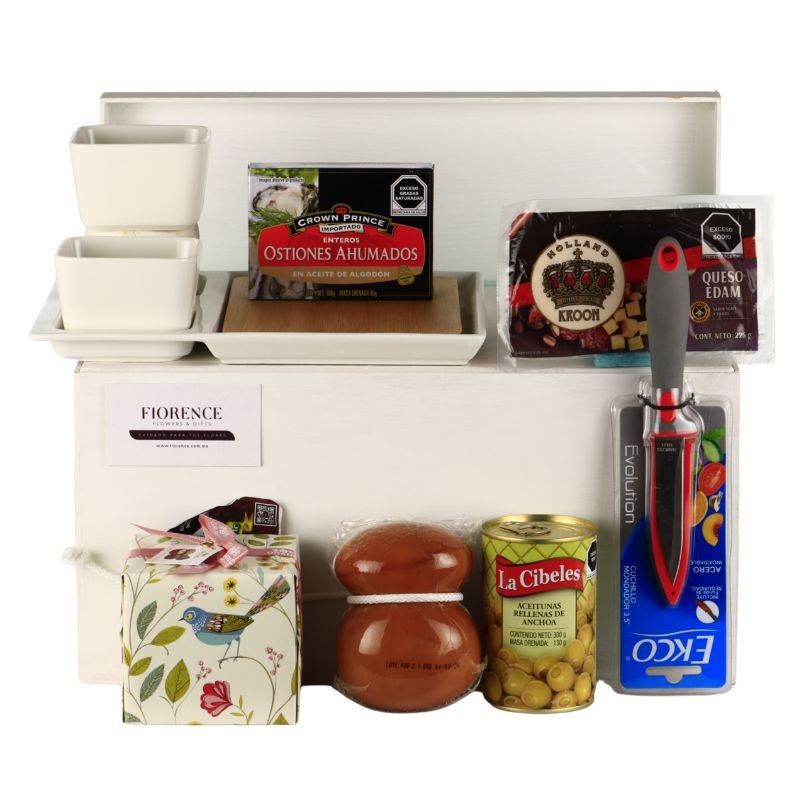 Gourmet Products and Ceramic Botanical Set