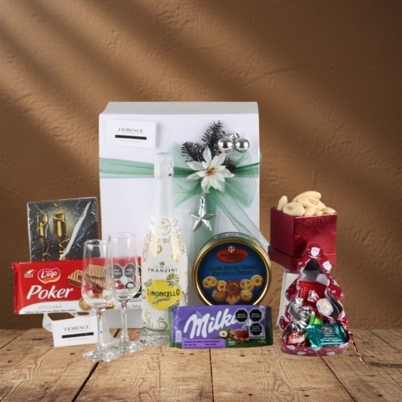 Caja de Regalo Navideña Dulce con Limoncello Spritz