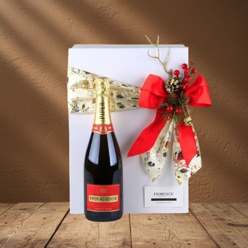 Set Navideño Gourmet "Champagne & Serrano": Piper Herdsieck y Maridaje de Lujo
