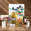 Regalo Navideño Premium con Tequila Jimador Añejo y Productos Gourmet