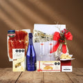 Set Navideño Gourmet "Champagne & Serrano": Taittinger Nocturne y Maridaje de Lujo