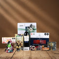 Gourmet Christmas Gift with Vincens Red Wine Bottle and Fine Pairing