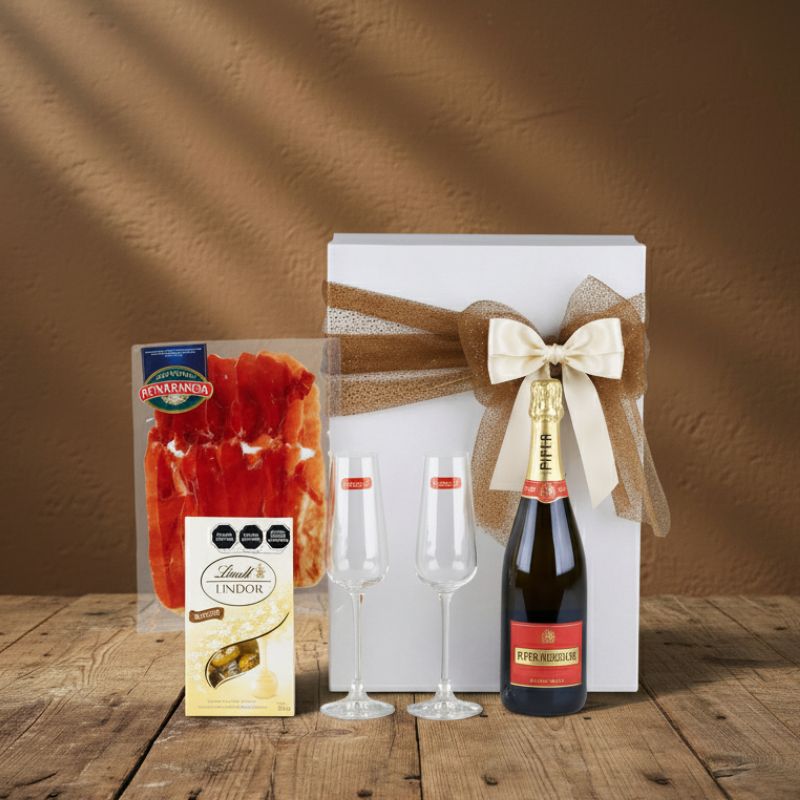 Set Gourmet "Champagne & Serrano": Piper Herdsieck y Maridaje de Lujo