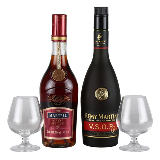 Grand Duo with Cognac Martell V.S.O.P. and Rémy Martin V.S.O.P.