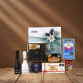 "Sparkling & Savory" Gourmet Christmas Box: Cava, Wine & Pairing Selection
