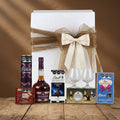 Courvoisier & Dark Chocolate" Gift Box: Fine Cognac & Dark Cocoa Selection