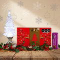 Color-Changing Acrylic LED Tree with Chocolates and Cookies