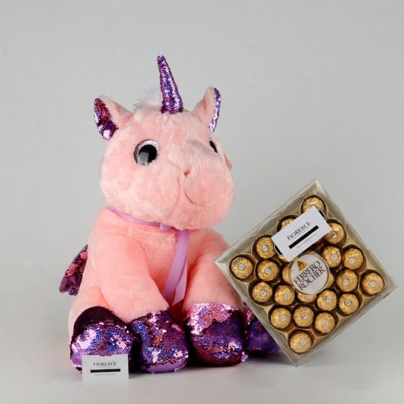 Unicornio Rosa Encantado.
