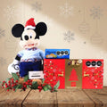 Christmas Mickey Mouse Plush with Chocolates and Cookies