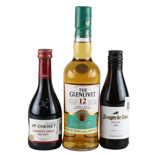 Ultimate Gift Basket with Whisky, Red Wines Duo, Cheeses, Snacks and More
