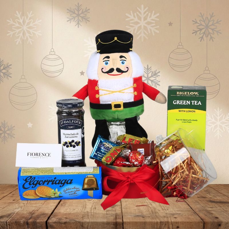 Peluche de Cascanueces con Mermelada St. Dalfour y Delicias Gourmet