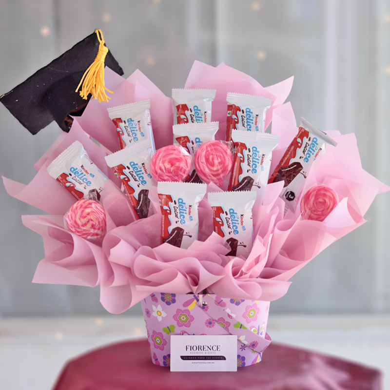 Kinder Delice Candy Bouquet