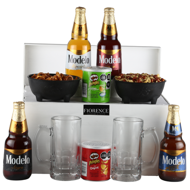Beer Lovers and Snacks Gift Box