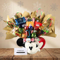 Christmas Mickey Mouse Candy Bouquet