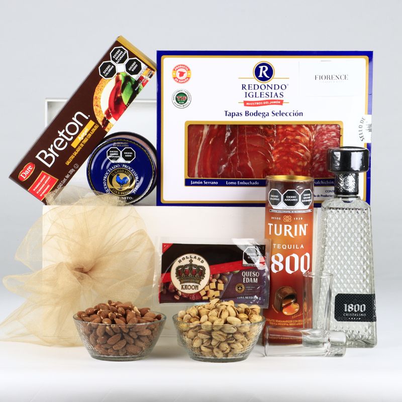 Regalo Especial con Tequila 1800 Cristalino