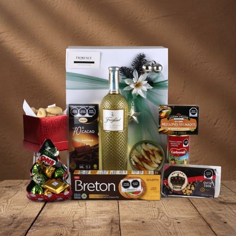 Caja de Regalo Navideño Freixenet Pinot Grigio | Vino Italiano & Gourmet